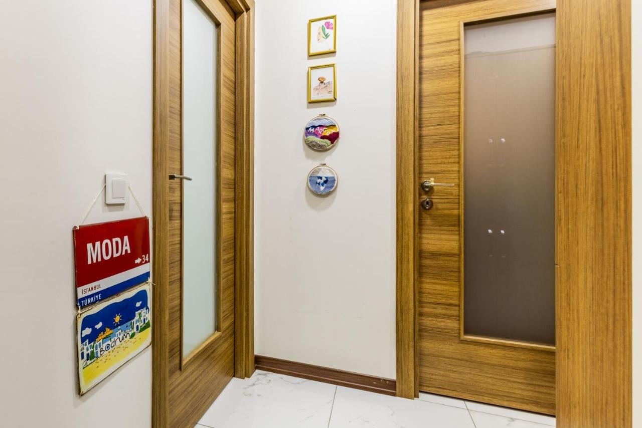Spacious Flat Near Bagdat Avenue In Suadiye Apartment Истанбул Екстериор снимка